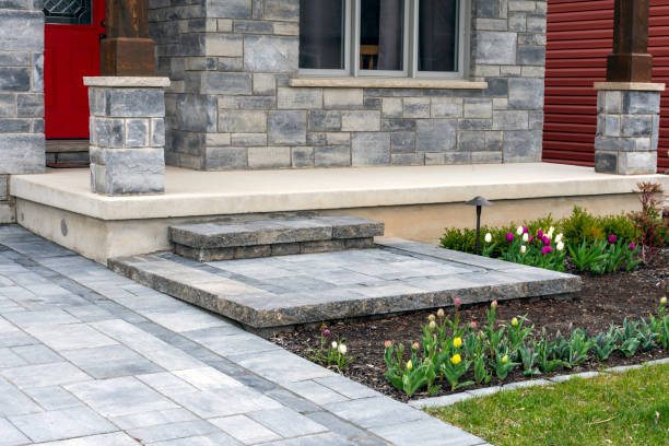Permeable Paver Driveway in Midland, NC